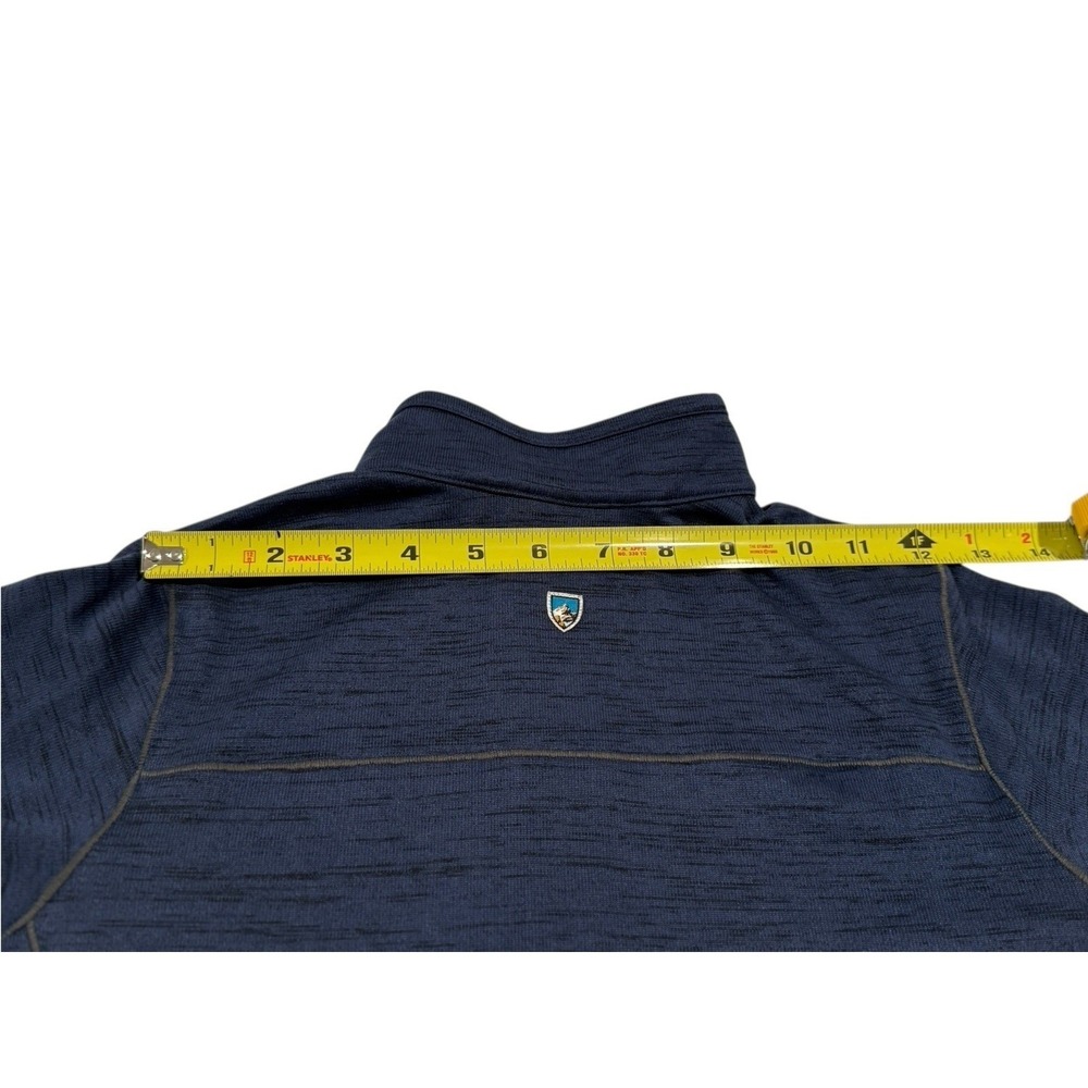 Kuhl 1/4 Zip Pullover Sweater‎ Youth L 14-16 Blue Hiking Outdoors - Picture 7 of 14